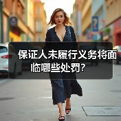 保证人未履行义务将面临哪些处罚？（图1）
