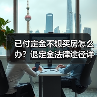 已付定金不想买房怎么办？退定金法律途径详解（图2）