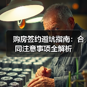 购房签约避坑指南：合同注意事项全解析（图4）