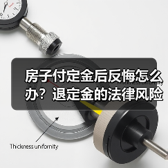 房子付定金后反悔怎么办?退定金的法律风险与处理方式(图3) 房子付定金后反悔怎么办?退定金的法律风险与处理方式(图3)