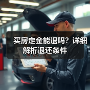 买房定金能退吗?详细解析退还条件(图1) 买房定金能退吗?详细解析退还条件(图1)
