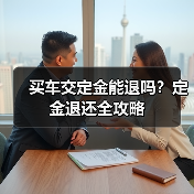 买车交定金能退吗?定金退还全攻略(图1) 买车交定金能退吗?定金退还全攻略(图1)