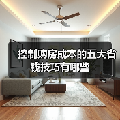 控制购房成本的五大省钱技巧有哪些(图4) 控制购房成本的五大省钱技巧有哪些(图4)