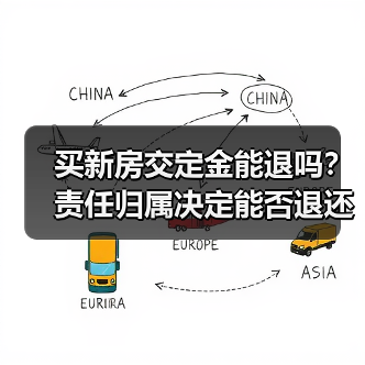 买新房交定金能退吗?责任归属决定能否退还(图1) 买新房交定金能退吗?责任归属决定能否退还(图1)