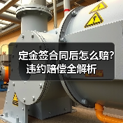 定金签合同后怎么赔?违约赔偿全解析(图1) 定金签合同后怎么赔?违约赔偿全解析(图1)
