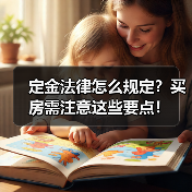 定金法律怎么规定？买房需注意这些要点！（图1）
