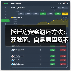 拆迁房定金退还方法:开发商、自身原因及不可抗力处理(图1) 拆迁房定金退还方法:开发商、自身原因及不可抗力处理(图1)