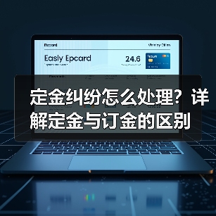 定金纠纷怎么处理?详解定金与订金的区别(图3) 定金纠纷怎么处理?详解定金与订金的区别(图3)
