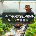 买二手房交两万定金反悔,定金能退吗(图4) 买二手房交两万定金反悔,定金能退吗(图4)