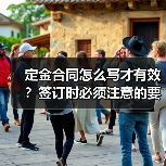 定金合同怎么写才有效?签订时必须注意的要点解析(图2) 定金合同怎么写才有效?签订时必须注意的要点解析(图2)