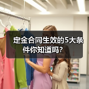 定金合同生效的5大条件你知道吗？（图3）