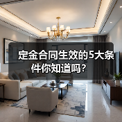 定金合同生效的5大条件你知道吗？（图4）