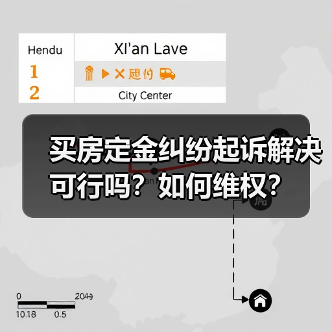 买房定金纠纷起诉解决可行吗?如何维权?(图1) 买房定金纠纷起诉解决可行吗?如何维权?(图1)