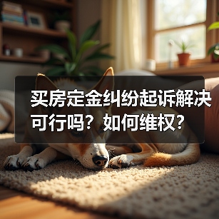 买房定金纠纷起诉解决可行吗?如何维权?(图2) 买房定金纠纷起诉解决可行吗?如何维权?(图2)