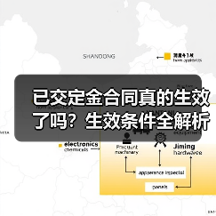 已交定金合同真的生效了吗?生效条件全解析(图4) 已交定金合同真的生效了吗?生效条件全解析(图4)