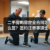 二手房购房定金合同怎么签?签约注意事项全解析(图3) 二手房购房定金合同怎么签?签约注意事项全解析(图3)
