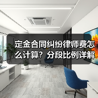 定金合同纠纷律师费怎么计算?分段比例详解(图1) 定金合同纠纷律师费怎么计算?分段比例详解(图1)