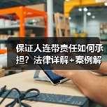 保证人连带责任如何承担?法律详解+案例解析(图1) 保证人连带责任如何承担?法律详解+案例解析(图1)