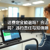 运费定金能退吗？合法吗？违约责任与双倍赔偿解析（图2）