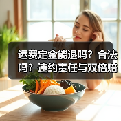 运费定金能退吗？合法吗？违约责任与双倍赔偿解析（图1）