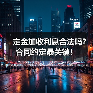 定金加收利息合法吗？合同约定最关键！（图2）