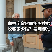 南京定金合同纠纷律师收费多少钱?费用标准解析(图1) 南京定金合同纠纷律师收费多少钱?费用标准解析(图1)