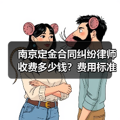 南京定金合同纠纷律师收费多少钱?费用标准解析(图3) 南京定金合同纠纷律师收费多少钱?费用标准解析(图3)