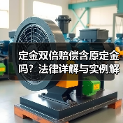 定金双倍赔偿含原定金吗？法律详解与实例解析（图2）