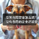 没签合同定金怎么赔?没有合同的定金还能要回吗(图4) 没签合同定金怎么赔?没有合同的定金还能要回吗(图4)