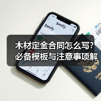 木材定金合同怎么写？必备模板与注意事项解析（图4）