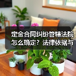 定金合同纠纷管辖法院怎么确定?法律依据与案例解析(图4) 定金合同纠纷管辖法院怎么确定?法律依据与案例解析(图4)