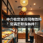 中介收定金合同有效吗?需满足哪些条件?(图2) 中介收定金合同有效吗?需满足哪些条件?(图2)