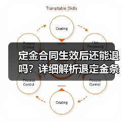 定金合同生效后还能退吗?详细解析退定金条件(图4) 定金合同生效后还能退吗?详细解析退定金条件(图4)