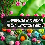 二手房定金合同纠纷有哪些?五大类型及应对方式解析(图1) 二手房定金合同纠纷有哪些?五大类型及应对方式解析(图1)