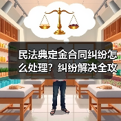 民法典定金合同纠纷怎么处理?纠纷解决全攻略(图3) 民法典定金合同纠纷怎么处理?纠纷解决全攻略(图3)