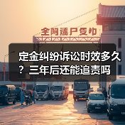 定金纠纷诉讼时效多久?三年后还能追责吗(图1) 定金纠纷诉讼时效多久?三年后还能追责吗(图1)