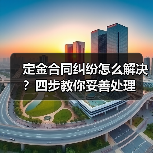 定金合同纠纷怎么解决?四步教你妥善处理(图1) 定金合同纠纷怎么解决?四步教你妥善处理(图1)