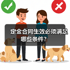 定金合同生效必须满足哪些条件？（图2）