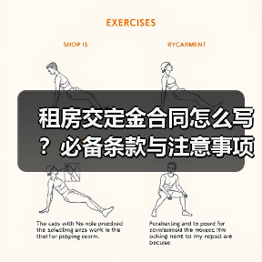 租房交定金合同怎么写？必备条款与注意事项全解析（图1）