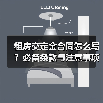 租房交定金合同怎么写？必备条款与注意事项全解析（图4）