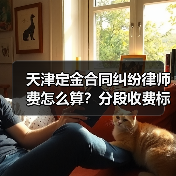 天津定金合同纠纷律师费怎么算？分段收费标准详解（图2）