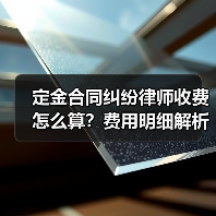 定金合同纠纷律师收费怎么算？费用明细解析（图3）