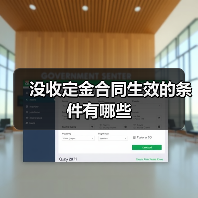 没收定金合同生效的条件有哪些（图2）