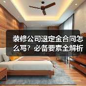 装修公司退定金合同怎么写？必备要素全解析（图2）