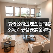 装修公司退定金合同怎么写？必备要素全解析（图4）