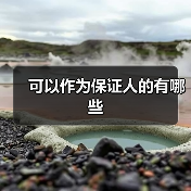 可以作为保证人的有哪些（图1）