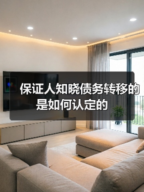 保证人知晓债务转移的是如何认定的（图2）
