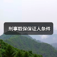 刑事取保保证人条件（图4）