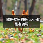 取保候审的保证人可以是老婆吗(图4) 取保候审的保证人可以是老婆吗(图4)