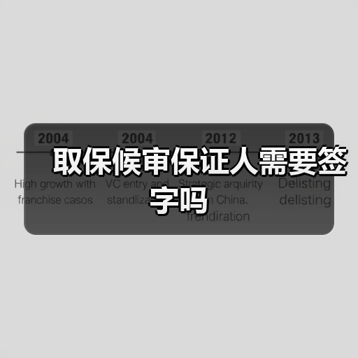取保候审保证人需要签字吗(图4) 取保候审保证人需要签字吗(图4)